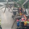 Jembatan Penghubung Kaltim-Kalsel Runtuh Ditabrak Truk Pengangkut Semen, Lalu Lintas Lumpuh Total