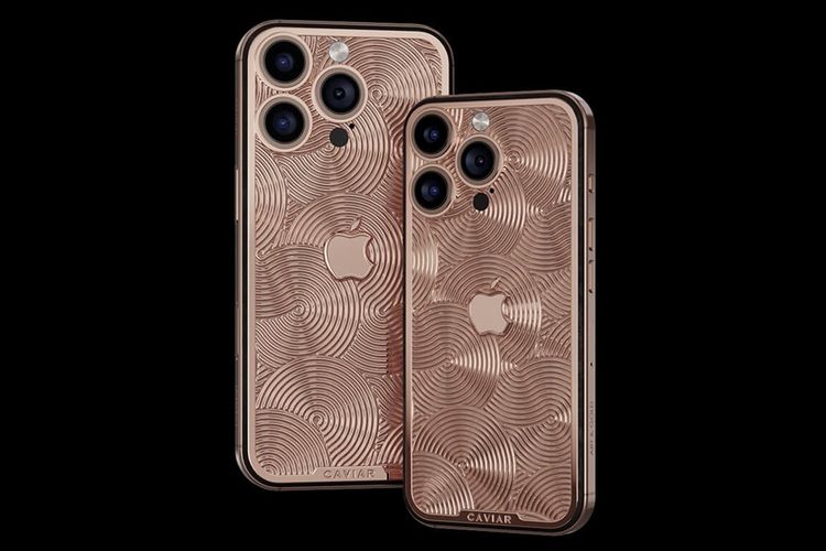 Caviar membuat iPhone 16 Pro versi sultan, berlapis emas 24 karat. Harga mulai dari Rp 163 Juta. 