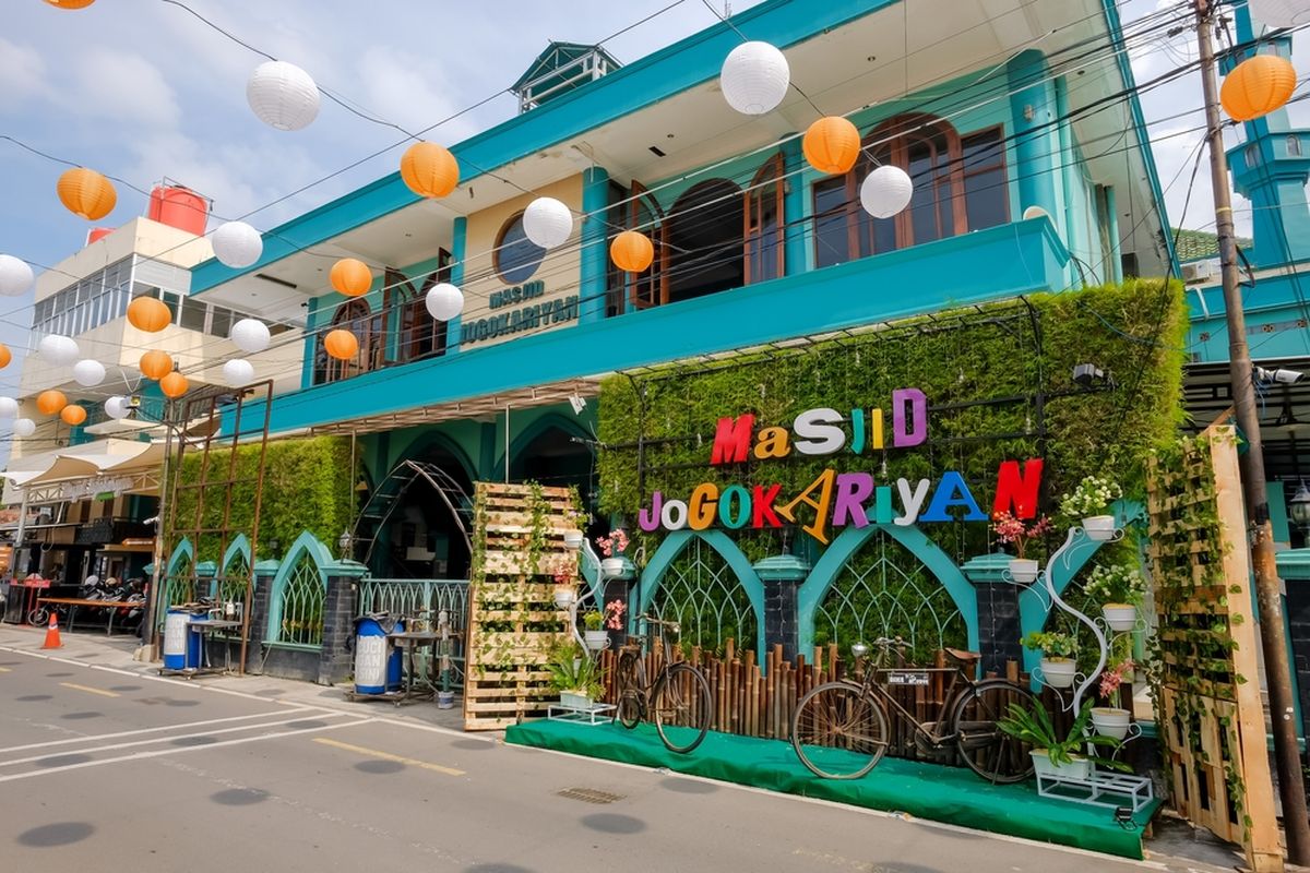 Ilustrasi Masjid Jogokaryan di Yogyakarta