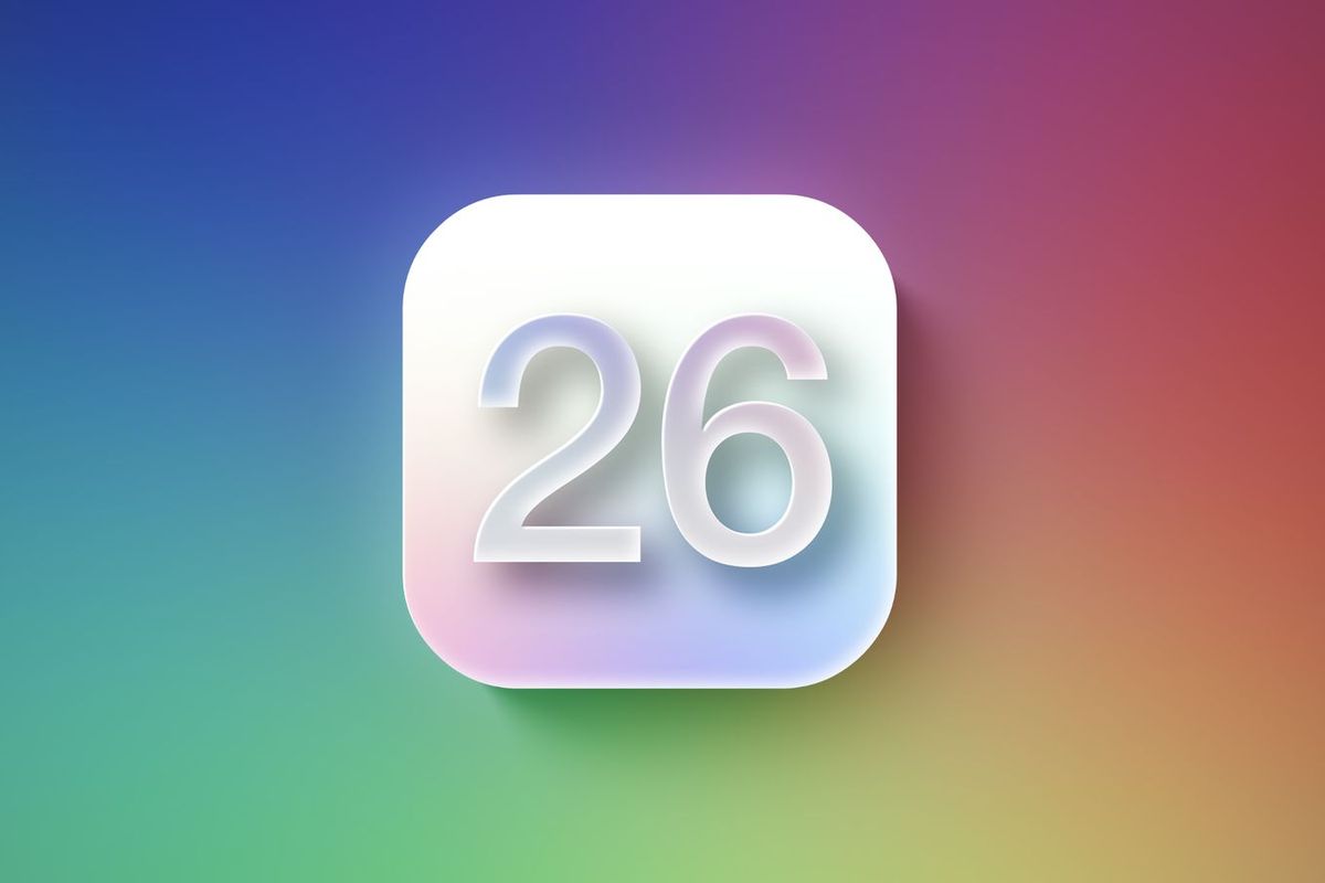 Ilustrasi iOS 26.