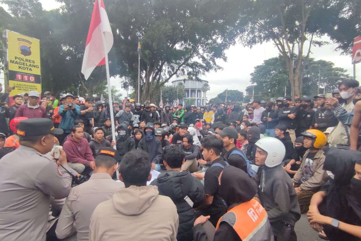 Demo di Magelang, dari Tragedi Ojol Affan hingga Tuntutan Polisi  Bertanggung Jawab