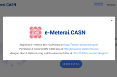 Simak Cara Beli E-Meterai untuk Berkas CPNS dan PPPK 2023