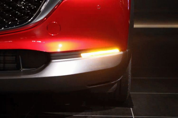 Mazda merancang lampu sein jenis baru untuk meniru detak jantung manusia. 