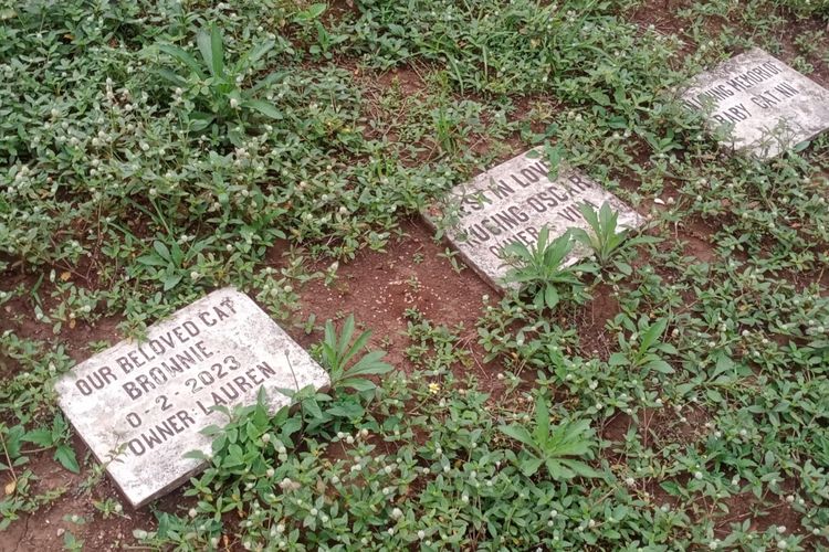 Kuburan hewan di Jalan Joyo Agung II RT 04 RW 03, Kelurahan Tlogomas, Kota Malang, Jawa Timur. 