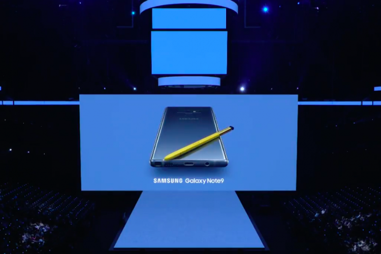Samsung resmi meluncurkan Galaxy Note 9 dengan stylus Bluetooth pada Kamis (9/8/2018) di New York, AS.