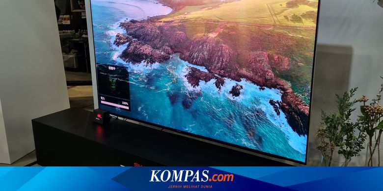 Sharp Pamer Prototipe TV AI Hemat Listrik