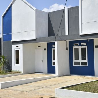 Ilustrasi rumah subsidi yang disalurkan melalui KPR FLPP.
