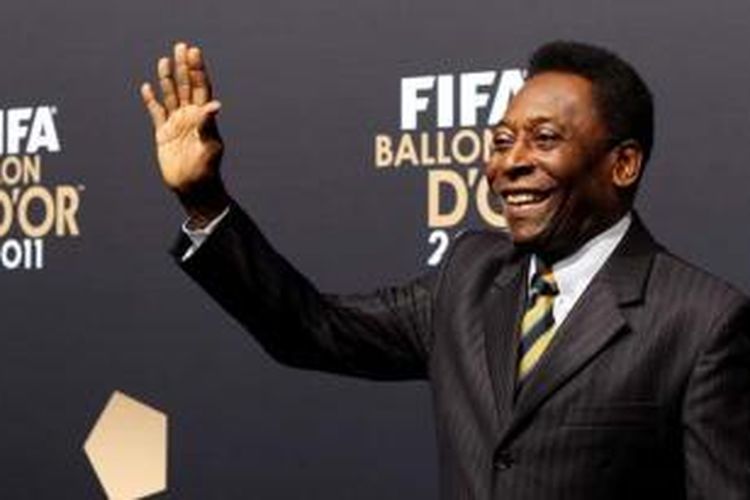 Legenda sepak bola Brasil, Pele.