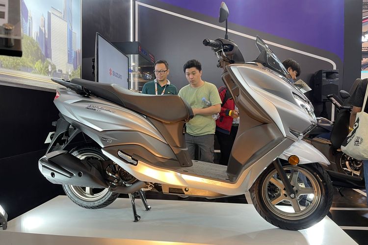 Suzuki Burgman Street 125 EX resmi meluncur di Indonesia 