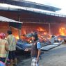 Pasar Karang Bongkot Lombok Barat Terbakar, 6 Mobil Damkar Dikerahkan