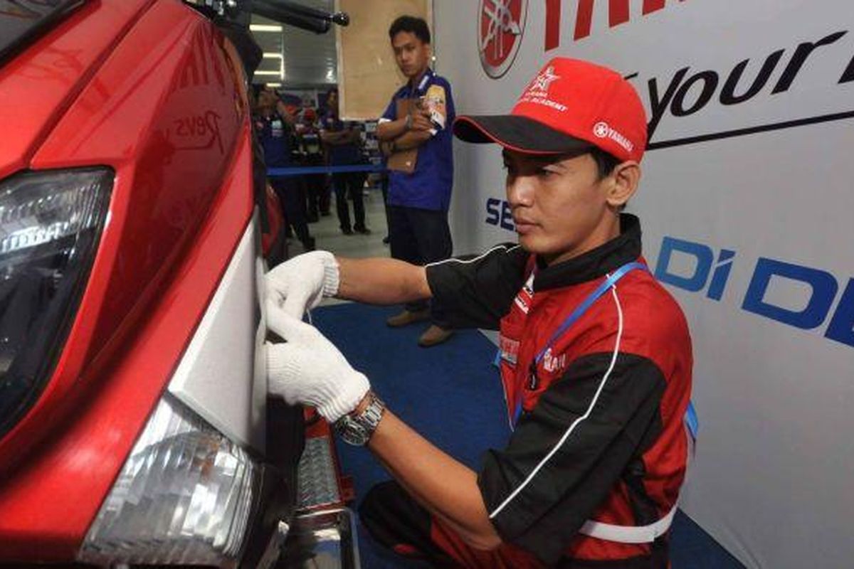 kontes mekanik Yamaha Indonesia