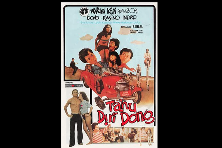 Poster film Warkop DKI yang berjudul Tahu Diri Dong