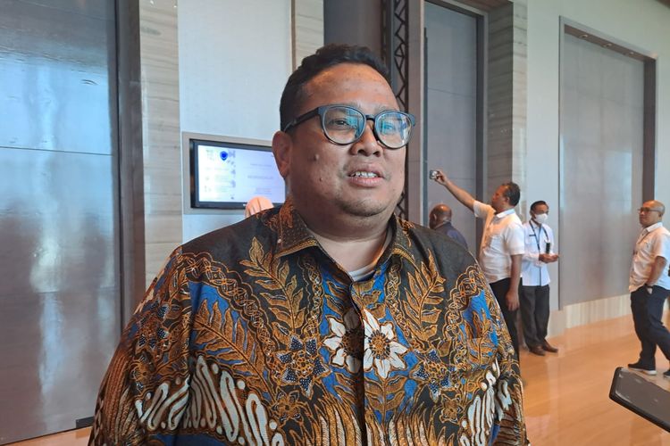 Ketua Badan Pengawas Pemilu (Bawaslu) Rahmat Bagja saat ditemui di Hotel Novotel, Tangerang, Selasa (28/2/2023). 