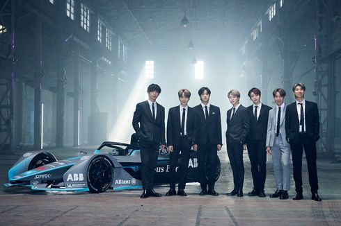 BTS Terpilih sebagai Brand Ambassador Kejuaraan Balap Formula E 2020