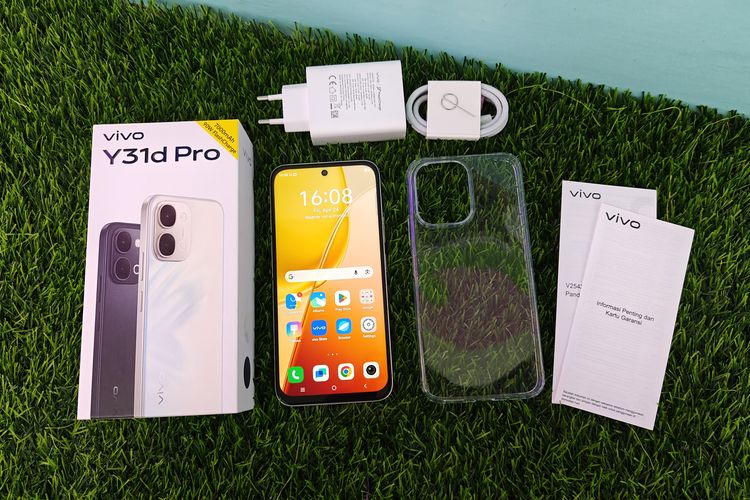 Isi kemasan Vivo Y31d Pro