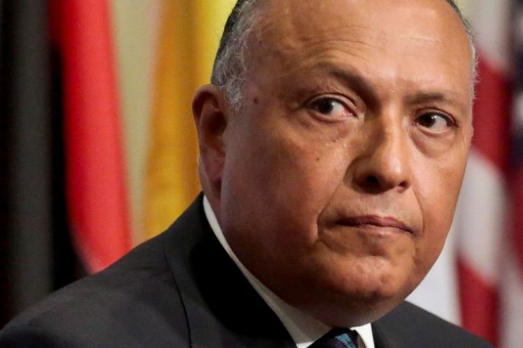 Menteri Luar Negeri Mesir Sameh Shoukry.