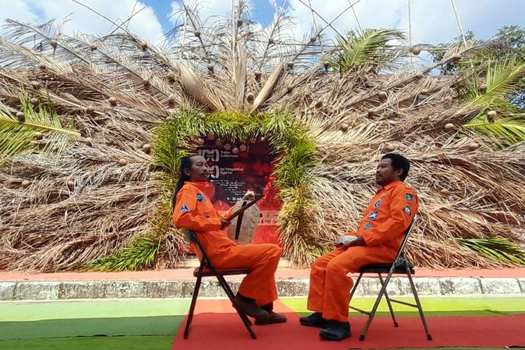 Mengenang Maestro Trubus Lewat Pameran Daulat Sampah di Kulon Progo, Haru Sang Putri Pecah