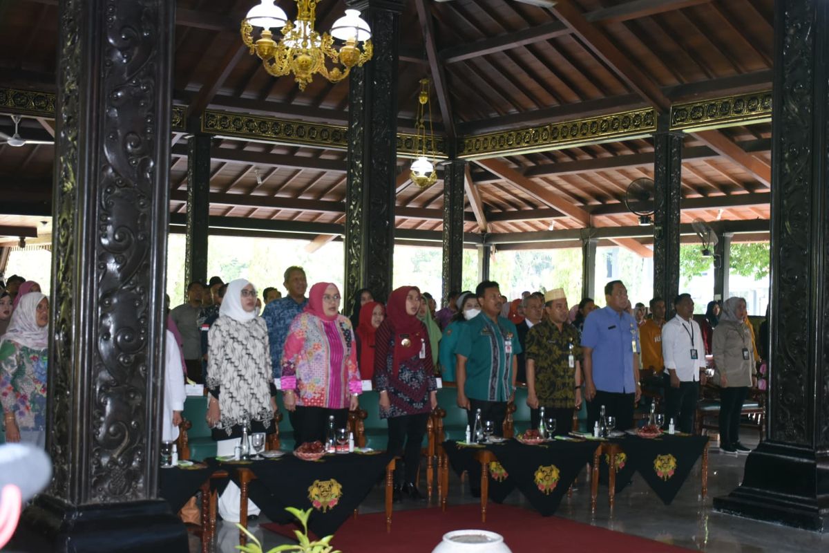 Sosialisasi Jamsostek untuk pekerja BPU di Kabupaten Demak, Selasa (31/5/2023).