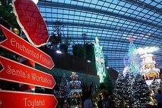 Natal Menyapa di Gardens by the Bay