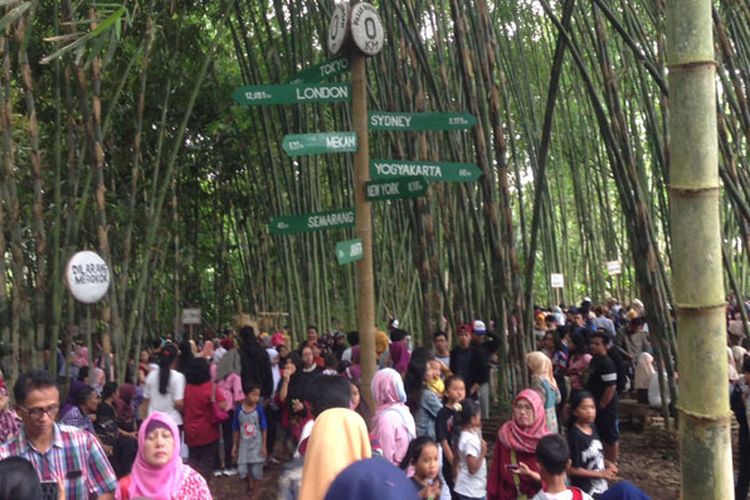 Pasar Bambu Papringan Kini Diburu Wisatawan