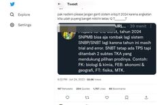 Beredar Informasi Sebut SNPMB 2024 Kemungkinan Akan Kembali Dirombak, Ini Kata Pelaksana