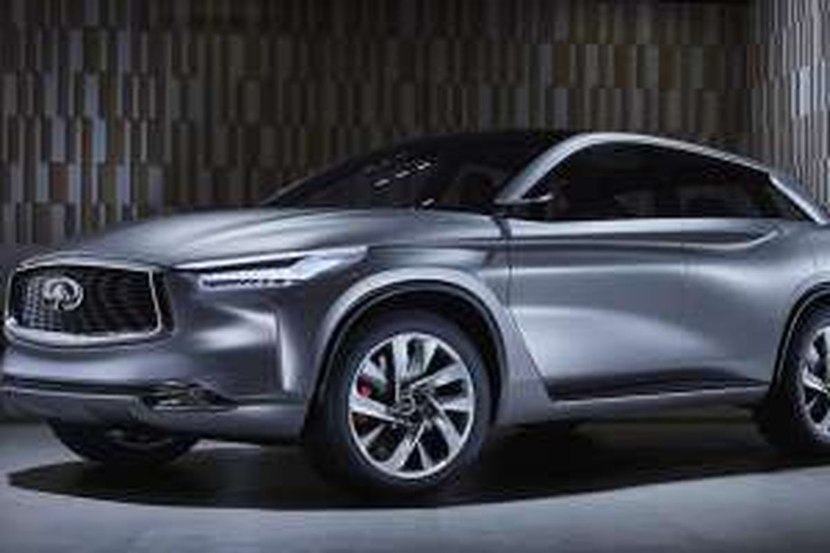 Mobil konsep Infiniti yang akan tampil di Beijing Motor Show 2016.