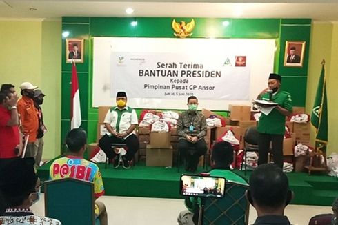 Distribusikan 1.000 Bantuan Sembako Presiden, Pos Indonesia Gandeng GP Anshor