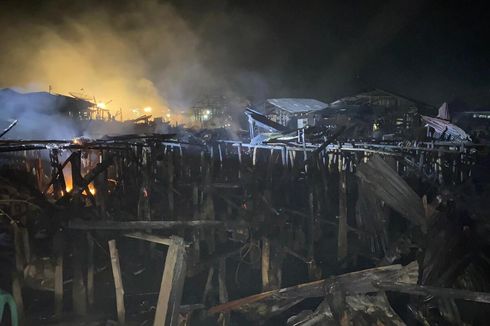 Kebakaran Besar di Sibolga, 30 Keluarga Kehilangan Rumah