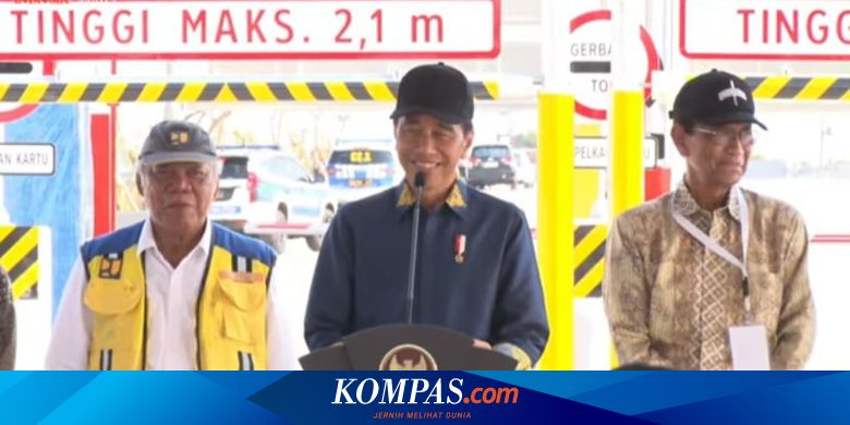 Jokowi Resmikan Tol Solo-Yogja Ruas Kartasura-Klaten, Tarif Gratis