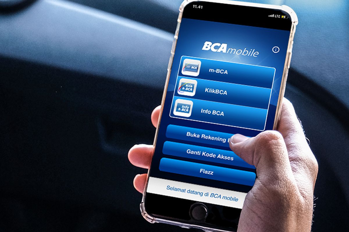Ilustrasi BCA Mobile. Cara login BCA Mobile di HP baru. Cara login BCA Mobile di ponsel baru. Cara aktivasi BCA Mobile.