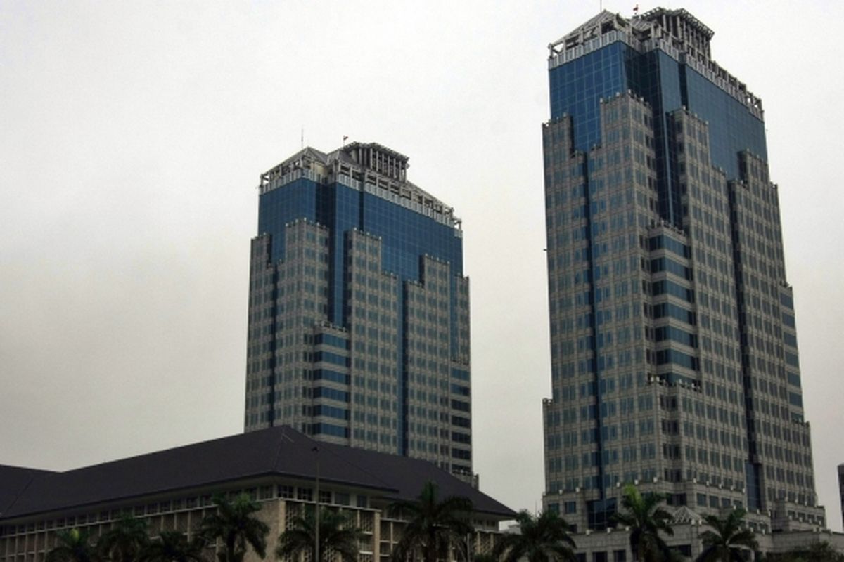 Gedung Bank Indonesia di Jalan MH Thamrin, Jakarta Pusat.