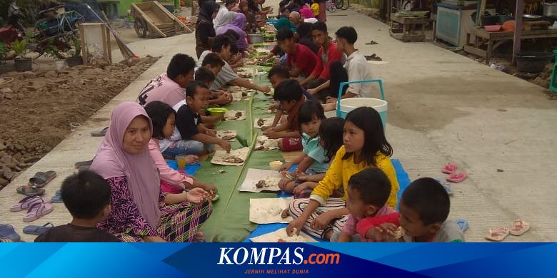 70 Tahun Penantian, Jalan Rusak Akhirnya Dibeton dan Warga Gelar Syukuran