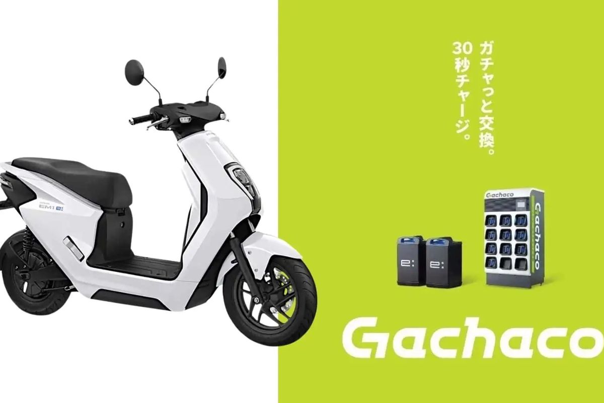 Gachaco bakal merilis layanan swap baterai motor listrik khusus merek Jepang
