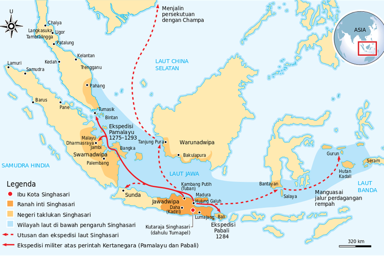 Perkembangan Kerajaan Singasari pada masa pemerintahan Raja Kertanegara. Raja yang memimpin pada Masa Kejayaan Kerajaan Singasari.