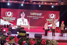 Saat Ganjar Ungkap Satu Kata untuk Bacapres Lain di Rakernas Apeksi, Prabowo Senior, Anies Teman