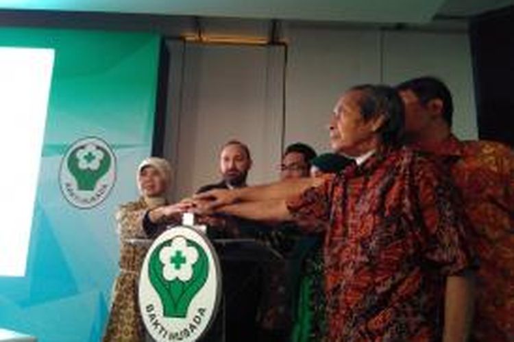 Peluncuran Iklan Pengendalian Tembakau oleh Kementerian Kesehatan di Jakarta, Selasa (29/9/2015).