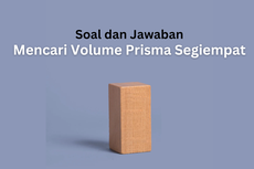 Soal dan Jawaban Mencari Volume Prisma Segi Empat