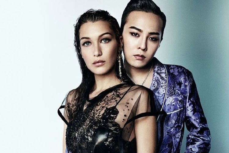 G-Dragon dan Bella Hadid berteman sejak 2016