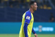 Saat Cristiano Ronaldo Sujud Syukur Usai Cetak Gol untuk Al Nassr