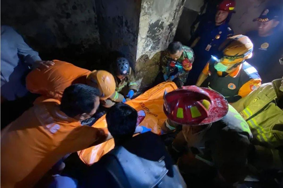 Warga Jember tewas karena rumahnya terbakar pada Minggu (16/4/2023)