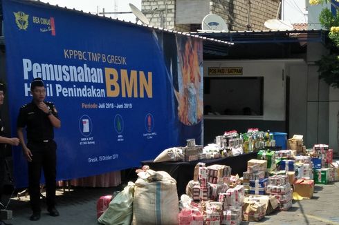 Rokok Ilegal Menjadi Kasus Terbanyak yang Ditangani Bea Cukai