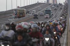 Puncak Arus Mudik di Jembatan Suramadu Didominasi Motor, Polisi: Sehari Ada 2.000 Unit
