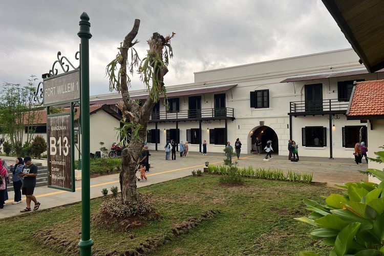 Benteng Pendem Ambarawa Setelah Revitalisasi, Sabtu (15/11/2025).