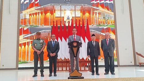 Soal Suara PSI Melonjak, Jokowi: Tanyakan ke Partai, ke KPU