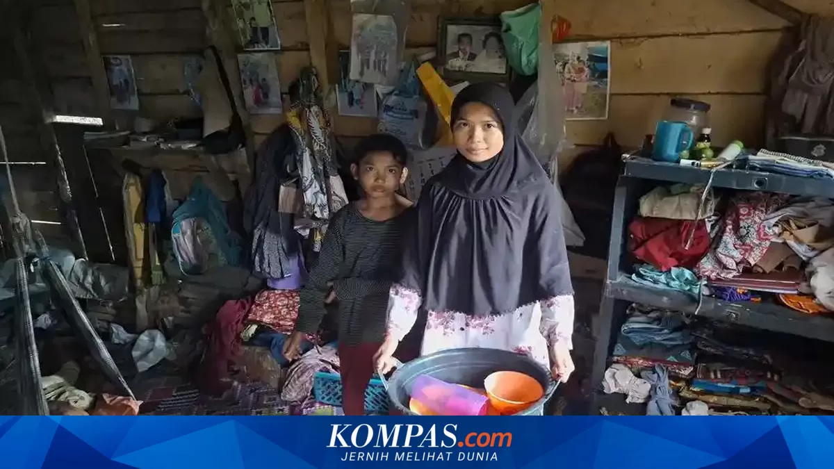 Potret Rumah Tak Layak Huni di Ogan Ilir, Atap Bolong dan Penghasilan Keluarga Rp 20.000 Sehari