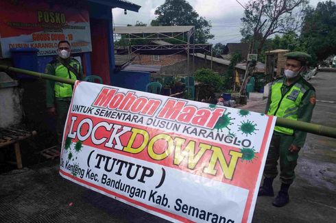 Cerita Dusun Karanglo, Warganya Sepakat “Lockdown” agar Covid-19 Tidak Meluas