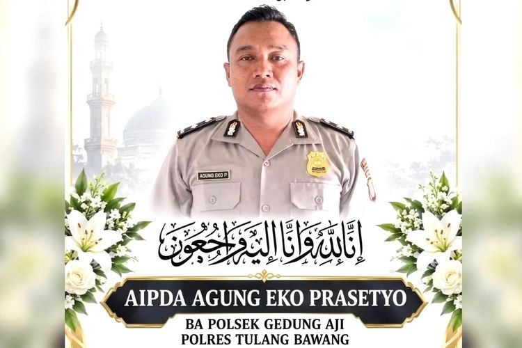 Anggota Polres Tulang Bawang Tewas Bersama 5 Orang dalam Kecelakaan Tol Terpeka