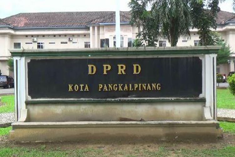 Kantor DPRD Kota Pangkal Pinang, Kepulauan Bangka Belitung.
