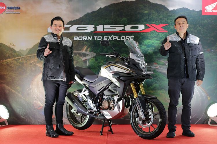 Peluncuran New CB150X di Jawa Barat