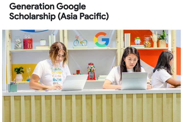 Beasiswa mahasiswa Asia Pasifik dari Google